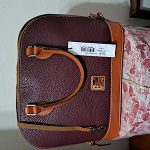 Dooney & Bourke Bordeaux Zip Zip Satchel